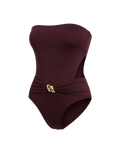 Rhea Swimsuit One-Piece Bordeaux
