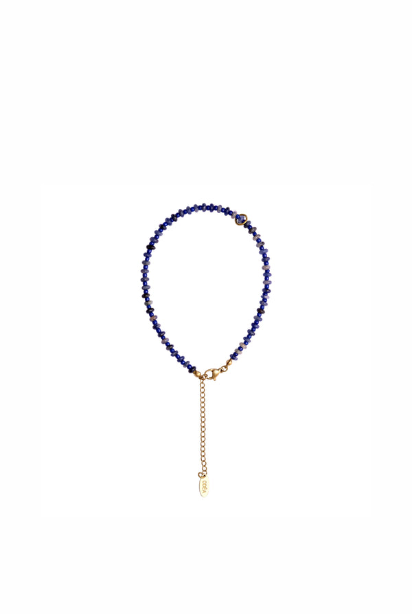 Blue Sodalite Anklet
