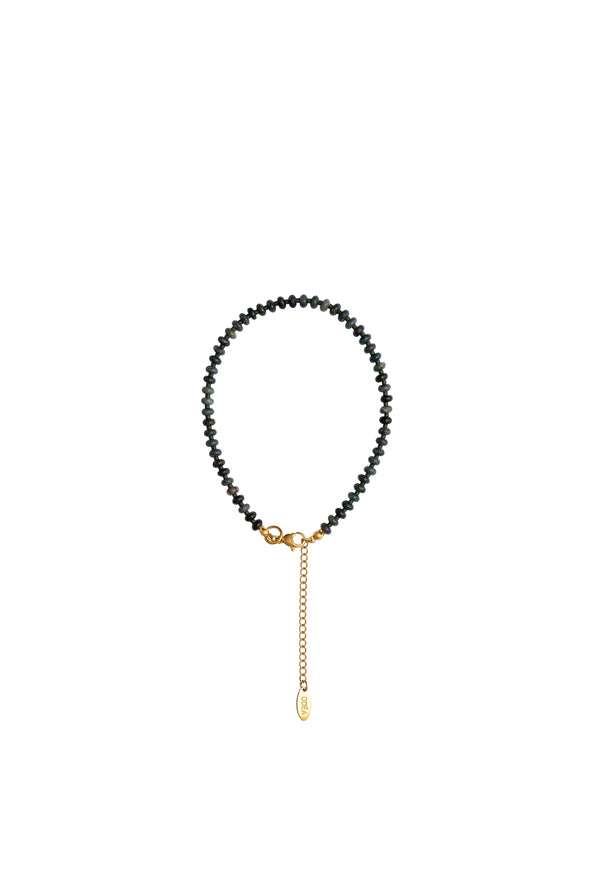 Moss Agate Anklet