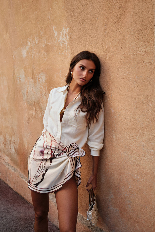 Blossom Silk Scarf