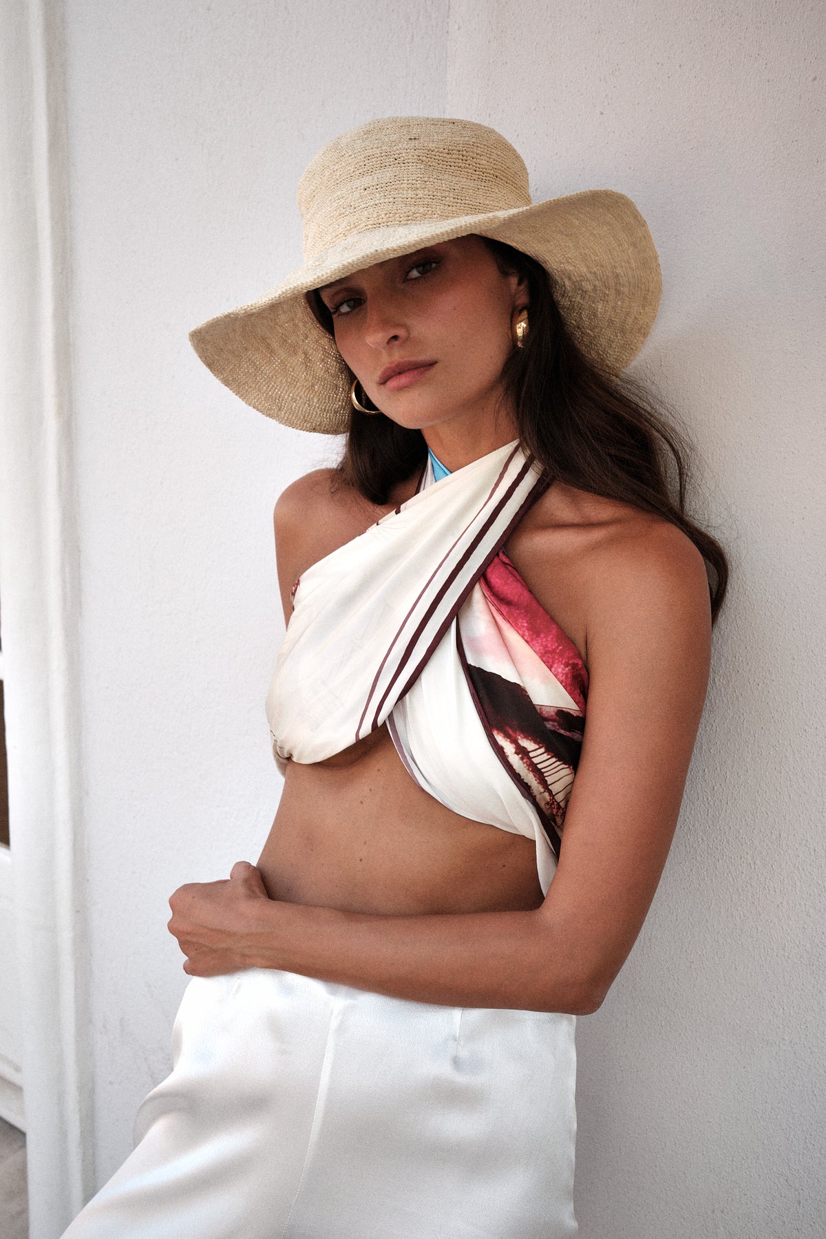 Blossom Silk Scarf