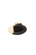 CIELO BICOLOR HAT BLACK