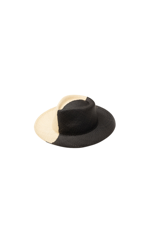 CIELO BICOLOR HAT BLACK