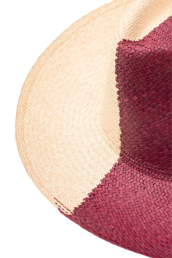 CIELO BICOLOR HAT RED