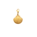 Golden Shell Charm