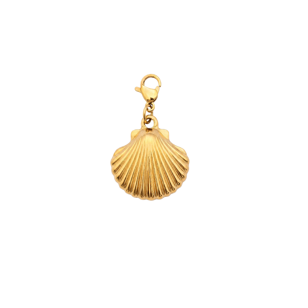 Golden Shell Charm