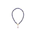 Sodalite & Baroque Pearl Necklace