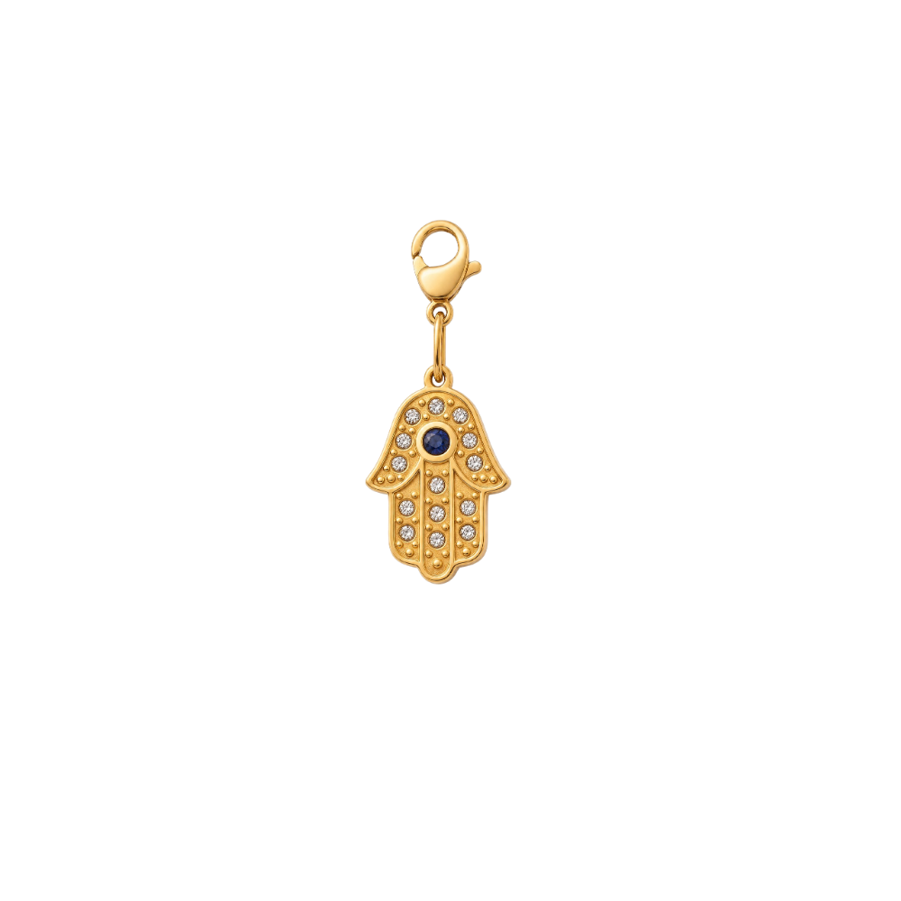 Khamsa Golden Charm