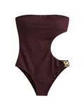Maia Swimsuit One-Piece Bordeaux
