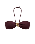 Iris Bikini Top Bordeaux