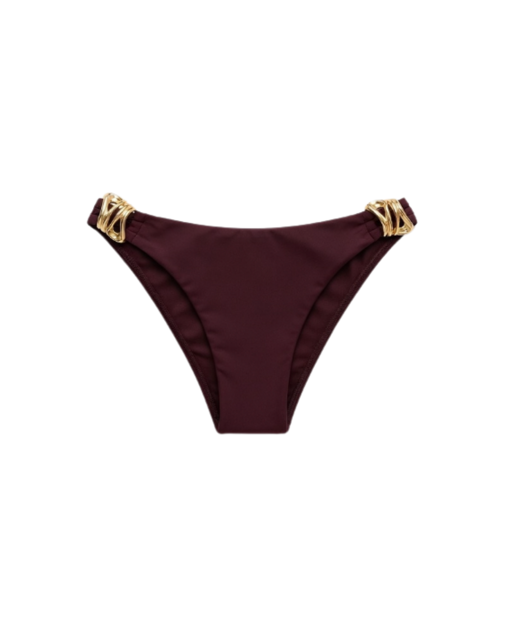 Iris Bikini Bottom Bordeaux