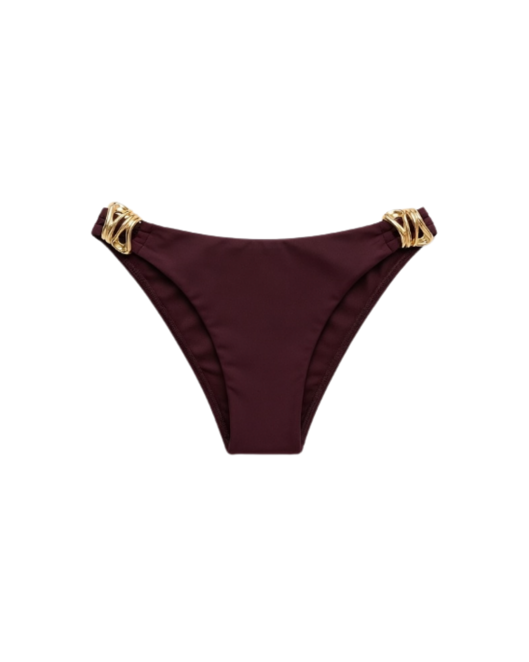 Iris Bikini Bottom Bordeaux