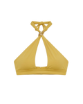 Aura Bikini Top Gold