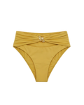 Aura Bikini Bottom Gold