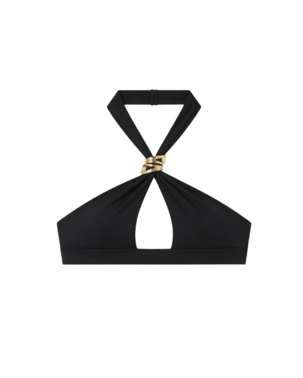 Aura Bikini Top Black