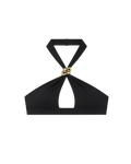 Aura Bikini Top Black